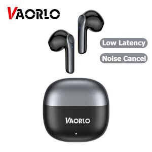 VAORLO – Mini écouteurs intra-auriculaires sans fil à faible latence, casque d écoute avec micro HD, étanche, HiFi, caisson de basses, musique - Publicité