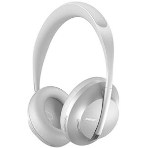 Bose Noise Cancelling Headphones 700 – Casque Bluetooth sans fil Supra-Aural avec Microphone Intégré pour des Appels Clairs et le Contrôle vocal via Alexa, Argent - Publicité