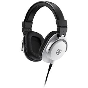 Yamaha HPH-MT5 Casque de monitoring studio pliable avec câble 3m et adaptateur 6,3 mm Blanc - Publicité