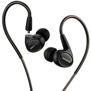 1MORE Écouteurs Intra-Auriculaires filaires Penta Driver, Casques Hybrides Multi-Drivers certifiés Hi-Res avec Son HiFi, connecteur MMCX Amovible, Micro MEMS et Commande 3-en-1 - Publicité