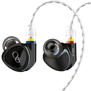 Shanling Écouteurs intra-auriculaires HiFi MG100, pilote dynamique haute résolution iems, écouteurs audiophiles filaires, câble MMCX amovible, prise 3,5/4,4 mm, buses de réglage du son - Publicité