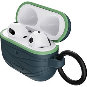 LifeProof Coque  pour AirPods 3e Gen 2021, antichoc, anti-chute, ultra-mince, anti-rayures et anti-éraflures pour Apple AirPods, Mousqueton inclus, Fabriqué de manière durable, Gris - Publicité