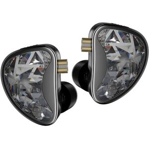 EZ EAR KZ AS24 Écouteurs Intra-Auriculaires filaires 12BA, Monitor HiFi IEM Écouteurs, Musiciens IEM Mise à Niveau des Basses Profondes pour Voix Basse Pop Folk ACG(Version Super Basse, sans Micro) - Publicité