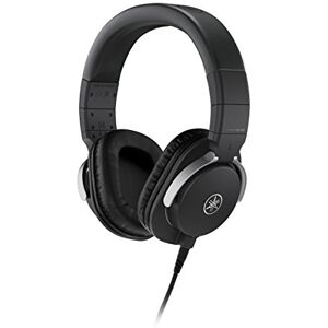 Yamaha HPH-MT8 Casque de monitoring studio haut de gamme avec câble 3m droit et câble spiral 1,2m et adaptateur 6,3 mm Noir - Publicité