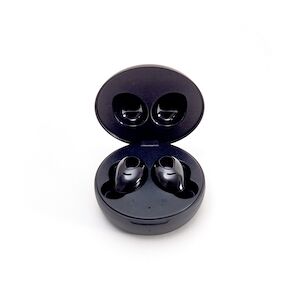 SOUNDUNIQ I9W - Ecouteurs sans fil Bluetooth 5.0 + EDR avec Boitier de chargement compatible induction - Noir
