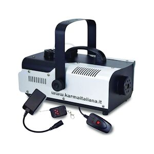 Machine à fumée Karma DJ902 - FOGGER 900W - Capacité 1L, Télécommandes sans fil et filaire - jusqu'à 260 m3/min de fumée