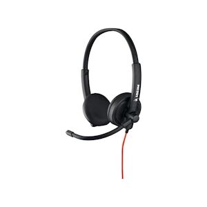 BLUESTORK Casque Stereo Hi-fi Avec Micro - Bluestork - Micro Flexible Et Rotatif Et Arceaux Ajustables - Compatible Pc - Mc301