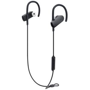 Audio-Technica SonicSport ATH-SPORT70BT - Écouteurs avec micro - intra-auriculaire - montage sur l'oreille - Bluetooth - sans fil - noir Noir - Publicité