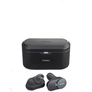 Ecouteurs intra-auriculaires à réduction du bruit sans fil Philips Fidelio T1BK Bluetooth True Wireless Noir Noir - Publicité