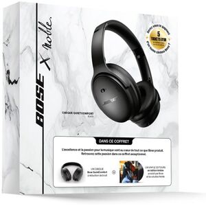 Pack Casque sans fil Bose QuietComfort avec réducteur de bruit Noir + Vinyle Noble Exclusivité Noir - Publicité