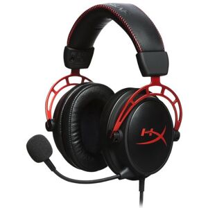 Casque Pro Gaming HyperX Cloud Alpha Noire et Rouge Noir - Publicité