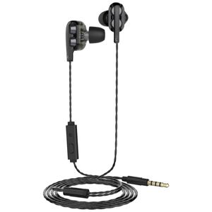 M1i+ Dual Driver 3.5 Mm Headphones Noir Noir One Size unisex