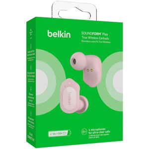 Belkin Soundform Play Wireless Earphones Rose Rose One Size unisex - Publicité