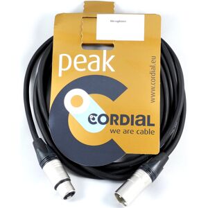PEAK Cordon Audio XLR 3BR M/F Longueur 20m