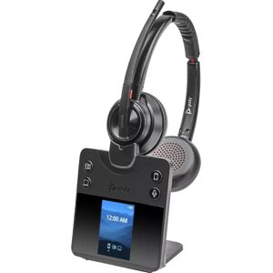 Poly Savi 8420 Office Duo UC - Casque > Casque téléphonique sans fil > Pour téléphone fixe, PC & mobile