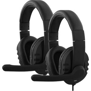 Pack TnB - Duo HS300 - Casque  Casque PC-Mac  Casque filaire - Connexion Jack 3,5 mm