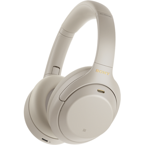 Sony Casque Sans Fil À Réduction De Bruit WH-1000XM4 in Argent Platine - Publicité