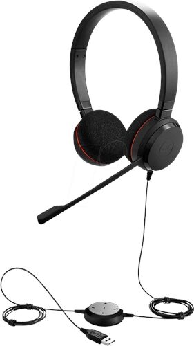 Jabra Headset Evolve 20 MS Stereo Accessoires informatiques  Original 4999-823-109