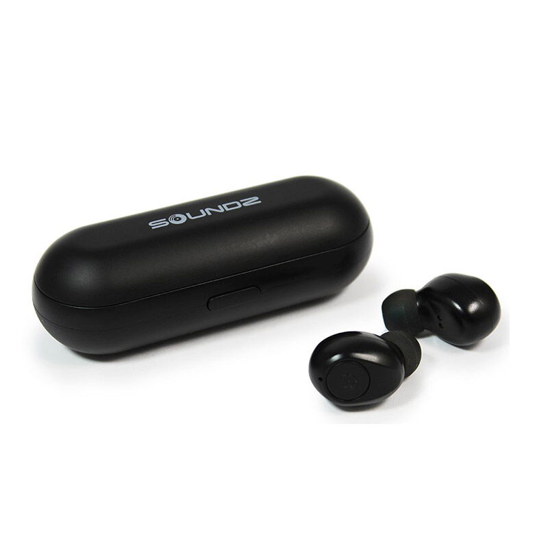SoundZ Ασύρματα Στερεοφωνικά Ακουστικά Bluetooth Χρώματος Μαύρο SoundZ R161107