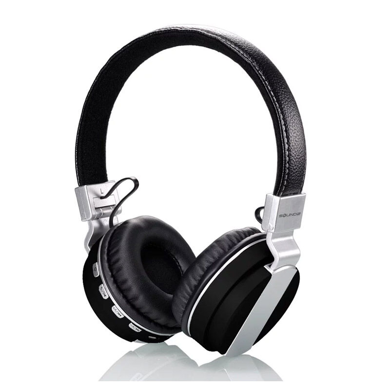 SoundZ Ασύρματα Ακουστικά Bluetooth Headphones Χρώματος Μαύρο SoundZ R165139