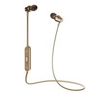 celly bluetooth stereo earphone  - gold