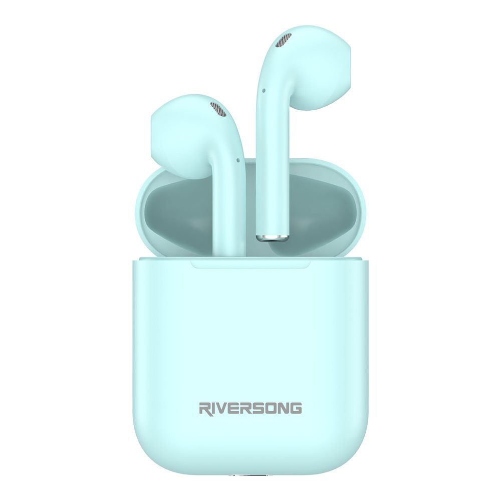 riversong ασυρματα ακουστικα air x18  - cyan