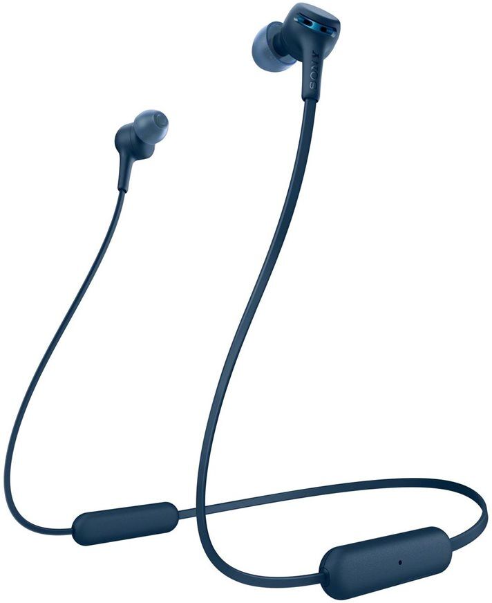 Sony ακουστικά neckband wi-xb400  - blue