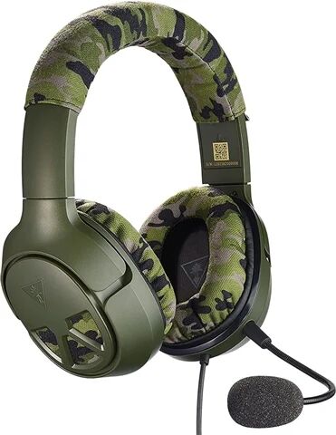 Refurbished: Turtle Beach Recon 70P Green Camo Headset (Multi-Platform)