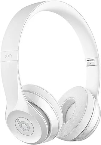 Refurbished: Beats Solo 3 Wireless- Gloss White, B