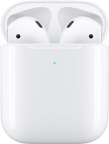 Refurbished: Apple Airpods 2nd Gen A2031+A2032 In-Ear (Wireless Charging Case A1938), A