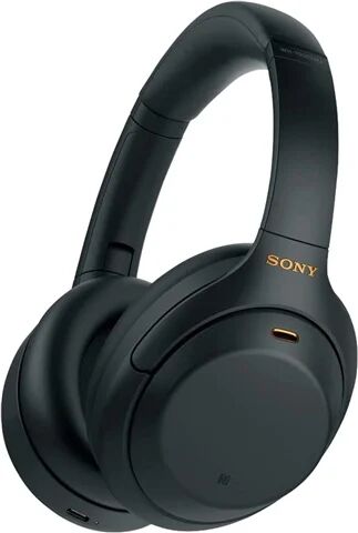 Refurbished: Sony WH-1000XM4 Wireless Noise-Canceling Headphones Over-Ear - Black, B
