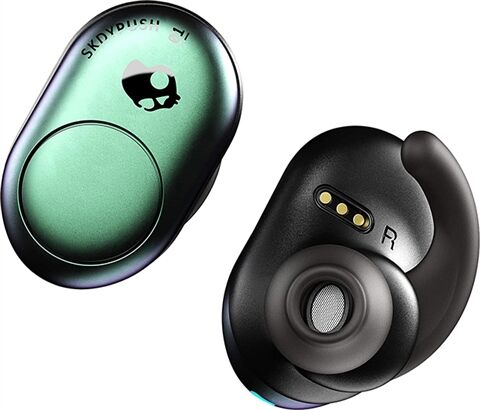 Refurbished: Skullcandy Push In-Ear True Wireless Earbuds - Psychotropical Teal, B