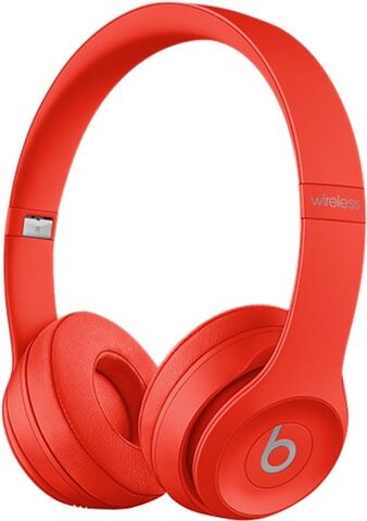 Refurbished: Beats Solo 3 Wireless - Red, B