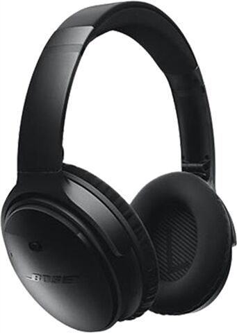 Refurbished: Bose QuietComfort 35 Wireless Headphones - Silver Over-Ear, B