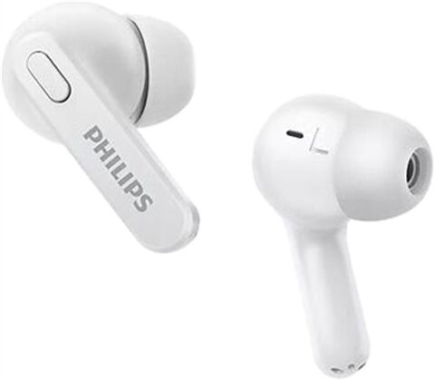 Refurbished: Philips TAT2206 True Wireless In-Ear Headphone - White, B