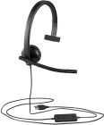 Logitech H570e mono wired headset