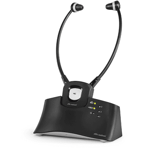 Meliconi HP STETO DIGITAL CUFFIE WIRELESS, NERO/ PLASTICA