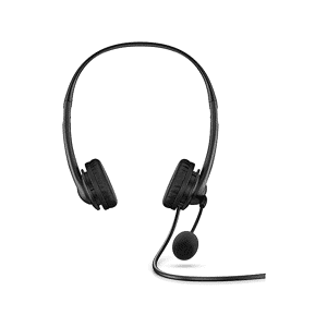 HP CUFFIE STEREO 3.5 MM PC, Nero