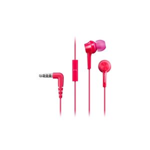 Panasonic RP-TCM115E Auricolare Cablato In-ear Musica e Chiamate Rosa