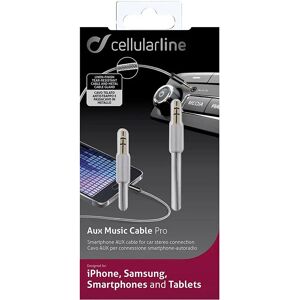 Cellular Line Aux Music Connection Cable - Universale Jack 3.5mm