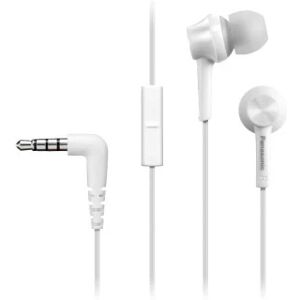 Panasonic RP-TCM115E Auricolare Cablato In-ear Musica e Chiamate Bianco