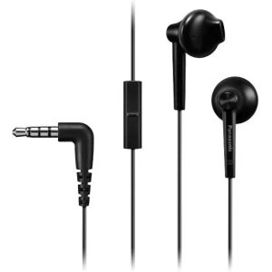 Panasonic RP-TCM55E Auricolare Cablato In-ear Musica e Chiamate Nero