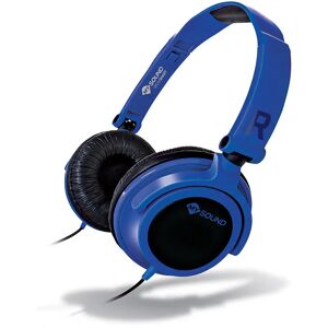 MySound Speak Smart Fluo Auricolare Cablato A Padiglione Musica e Chiamate Nero, Blu