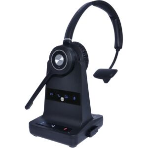 JPL Cuffia con microfono  -Explore Auricolare Wireless A Padiglione Ufficio Base di ricarica Nero [575-385-001]