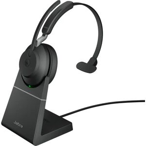 Jabra Cuffia con microfono  Evolve2 65, MS Mono Auricolare Wireless A Padiglione Ufficio USB tipo Bluetooth Nero [26599-899-989]