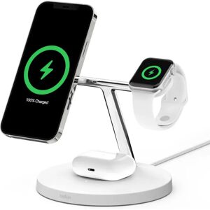 Belkin Caricabatterie  BOOST↑CHARGE PRO Auricolare, Smartphone, Orologio intelligente Bianco Carica wireless Interno [WIZ009MYWH]