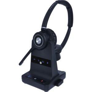 JPL Cuffia con microfono  -Explore-USB-B Auricolare Wireless A Padiglione Ufficio Mini-USB Base di ricarica Nero [575-385-010]