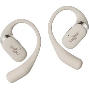 SHOKZ Cuffia con microfono  OpenFit Cuffie Wireless A clip Chiamate/Musica/Sport/Tutti i giorni Bluetooth Bianco [T910-ST-BG]