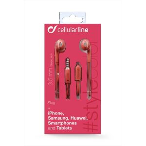 Cellular Line Slugsmartp Auricolari Con Filo-rosa