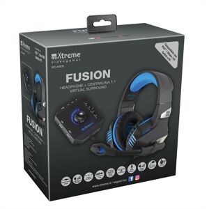 Xtreme Fusion Headphone+centralina 7.1 V.s.-nero